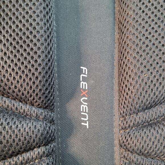 The North Face Backpack Gray Blue Groundwork Flexvent Laptop Outdoor Hiking 29L - Picture 6 of 14